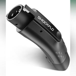 Shockflo Tesla to J1772 Adapter, Max 48A 250V J1772 EVs Adapter Tesla Charger A1